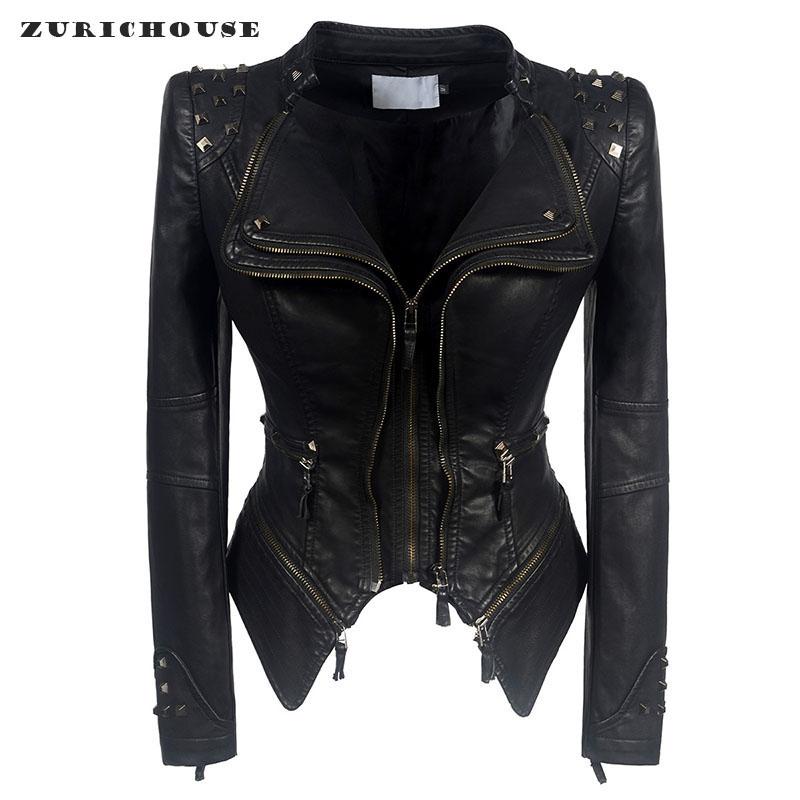 Women' Leather & Faux ZURICHOUSE Punk Jacket Women Plus Size 6XL Fashion 2023 European Style Short Slim Biker Woman, Black
Women' Leather & Faux ZURICHOUSE Punk Jacket Women Plus Size 6XL Fashion 2023 European Style Short Slim Biker Woman, Black