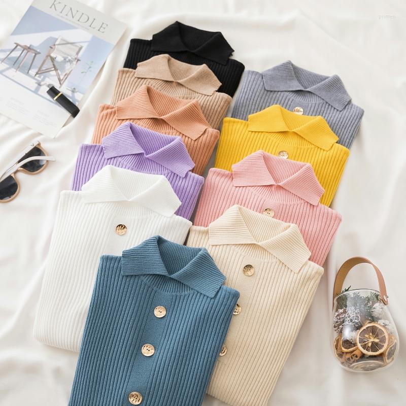Women's Sweaters Turn Down Collar Pull Femme Solid Color Buttons Casual Slim Autumn Winter Pullovers 2023 Vintage Tops Women Sweater Jumper, Black
Women's Sweaters Turn Down Collar Pull Femme Solid Color Buttons Casual Slim Autumn Winter Pullovers 2023 Vintage Tops Women Sweater Jumper, Black