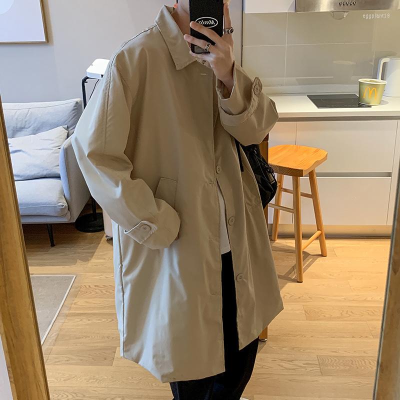 Men's Trench Coats Spring Khaki/Black Coat Men Fashion Casual Long Streetwear Korean Loose Windbreaker Jacket Mens Overcoat -2XL
Men's Trench Coats Spring Khaki/Black Coat Men Fashion Casual Long Streetwear Korean Loose Windbreaker Jacket Mens Overcoat -2XL