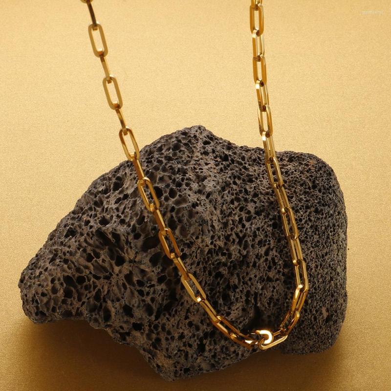 Chains Pin Chain Necklace Stainless Steel Waterproof Women's Fashion Trend Jewelry Necklaces
Chains Pin Chain Necklace Stainless Steel Waterproof Women's Fashion Trend Jewelry Necklaces