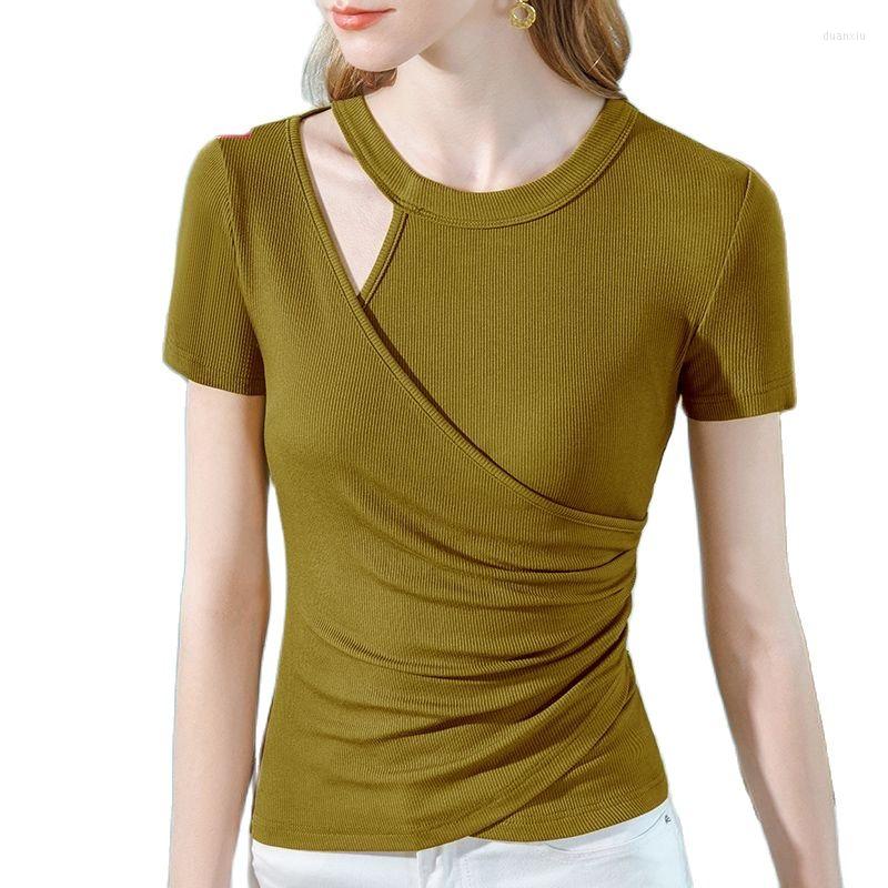 Women' T Shirts Woman' Clothing Spring Summer Style Basic T-Shirts Tops Lady Slim Short Sleeve O-Neck Hollow Out Sheath SS051, Black
Women' T Shirts Woman' Clothing Spring Summer Style Basic T-Shirts Tops Lady Slim Short Sleeve O-Neck Hollow Out Sheath SS051, Black