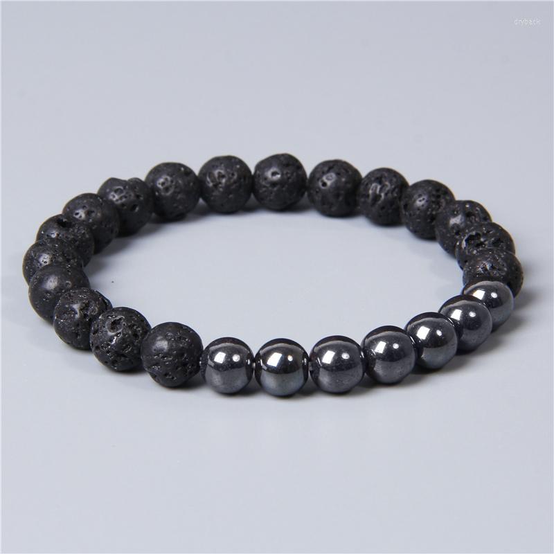 Strand Classic Fashion Round Hematite Beads Bracelet Natural Black Lava Stone Malachite Bracelets Homme Yoga Jewelry Pulseras
Strand Classic Fashion Round Hematite Beads Bracelet Natural Black Lava Stone Malachite Bracelets Homme Yoga Jewelry Pulseras