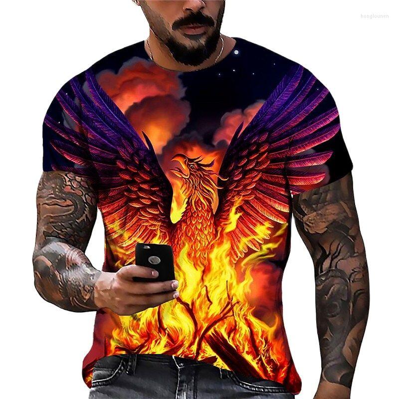 Men's T Shirts Flame Rosefinch Pattern Shirt For Men Summer Street Trend Printing T-Shirts Fashion Casual O-neck Short Sleeve Oversized Tops, A01-lz00228
Men's T Shirts Flame Rosefinch Pattern Shirt For Men Summer Street Trend Printing T-Shirts Fashion Casual O-neck Short Sleeve Oversized Tops, A01-lz00228