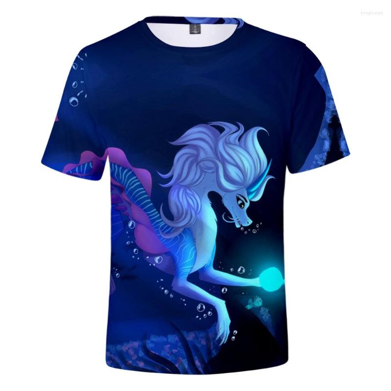 

Men's T Shirts 2023 Raya And The Last Dragon Shirt Figure Uniform Adult Kids T-shirt Summer Casual Short Sleeve 3D Print Anime, 3d3