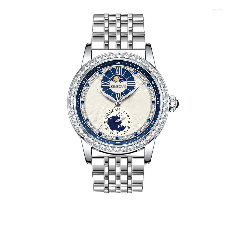 Wristwatches Original Mechanical Man Watch Sport Moon Phase Automatic Men Waterproof Steel Strap Montre Homme
Wristwatches Original Mechanical Man Watch Sport Moon Phase Automatic Men Waterproof Steel Strap Montre Homme