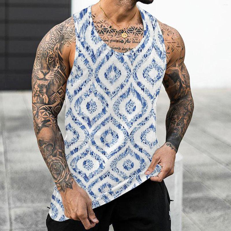 Men's Tank Tops Male Gym Top Vest Vintage Geometric Print Tees Men Fitness Clothing Summer For Bodybuilding Tanks, Beige-4
Men's Tank Tops Male Gym Top Vest Vintage Geometric Print Tees Men Fitness Clothing Summer For Bodybuilding Tanks, Beige-4