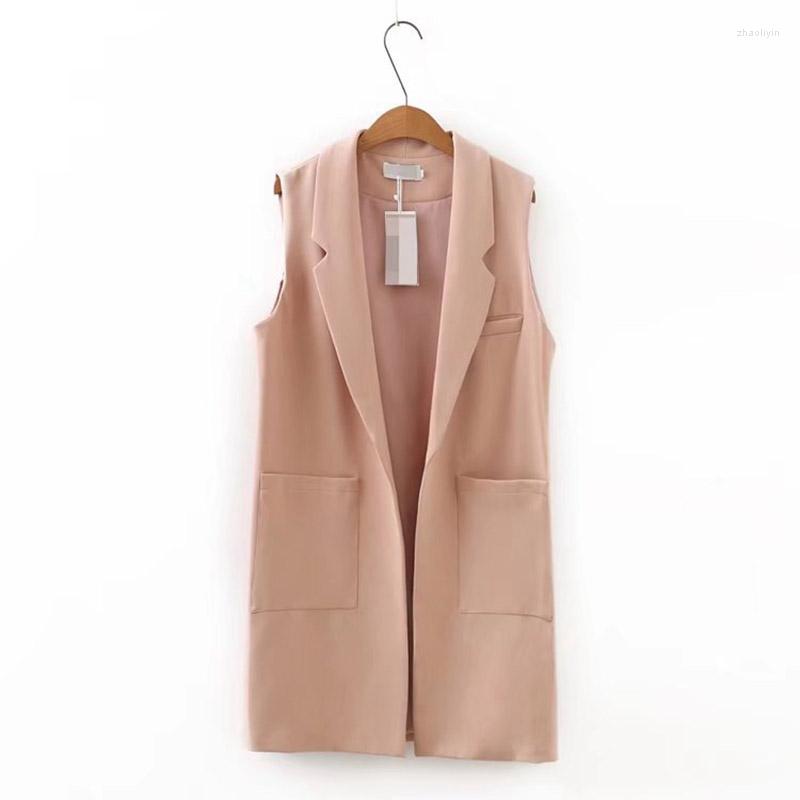Women's Vests Large Size Women's Jacket 2023 Spring Autumn Fashion Long Lengthening Vest Korean Cersion Fat Sleeveless Thin Casual, Beige
Women's Vests Large Size Women's Jacket 2023 Spring Autumn Fashion Long Lengthening Vest Korean Cersion Fat Sleeveless Thin Casual, Beige