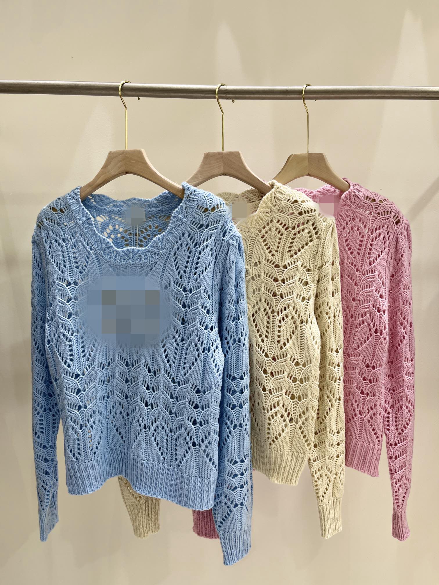2023 Blue/Pink/Beige Solid Letter Print Women's Pullover Brand Same Style Women's Sweaters DH76
2023 Blue/Pink/Beige Solid Letter Print Women's Pullover Brand Same Style Women's Sweaters DH76