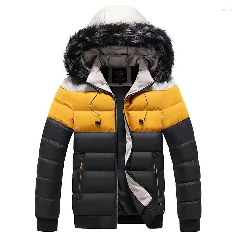 Men's Down 2023 Waterproof Winter Jacket Men Hoodied Parka Warm Coat Plus Velvet Thicken Zipper Loose Mens Jackets, Yellow
Men's Down 2023 Waterproof Winter Jacket Men Hoodied Parka Warm Coat Plus Velvet Thicken Zipper Loose Mens Jackets, Yellow