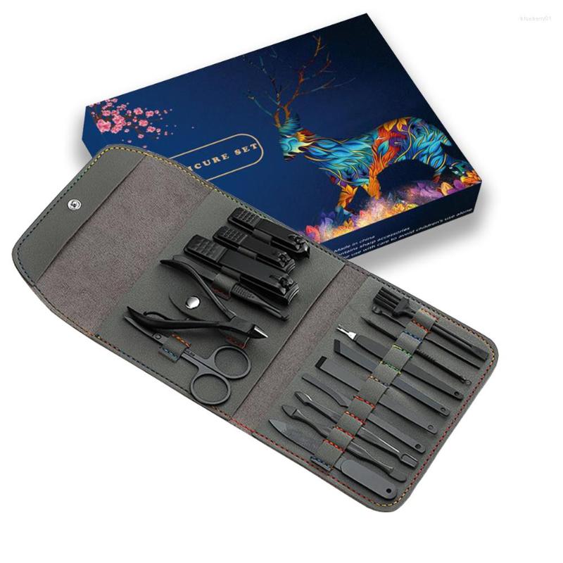 Nail Art Kits 16pcs Manicure Clippers Set Professional Scissors Pedicure Stainless Steel Household Portable
Nail Art Kits 16pcs Manicure Clippers Set Professional Scissors Pedicure Stainless Steel Household Portable