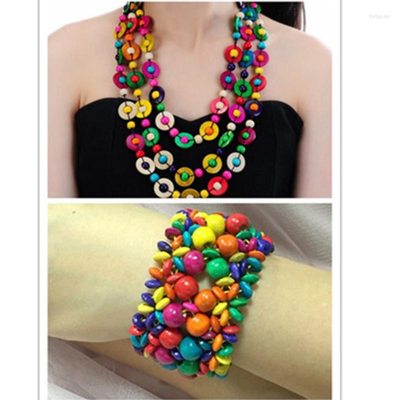 Necklace Earrings Set Boho Coconut Shell Wood Bead Necklaces Women Handmade Beaded Bracelets Ethnic Jewelry UKEN, Picture shown
Necklace Earrings Set Boho Coconut Shell Wood Bead Necklaces Women Handmade Beaded Bracelets Ethnic Jewelry UKEN, Picture shown