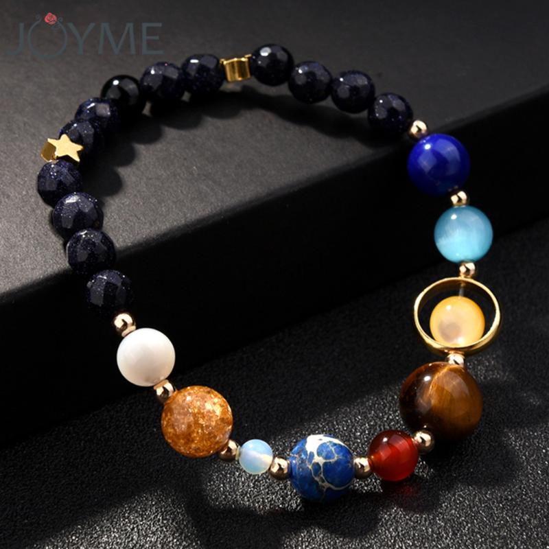 Charm Bracelets Women Solar Bracelet Universe Galaxy Eight Planets Guardian Star Natural Stone Beads Bangle For Men Yoga Drop
Charm Bracelets Women Solar Bracelet Universe Galaxy Eight Planets Guardian Star Natural Stone Beads Bangle For Men Yoga Drop