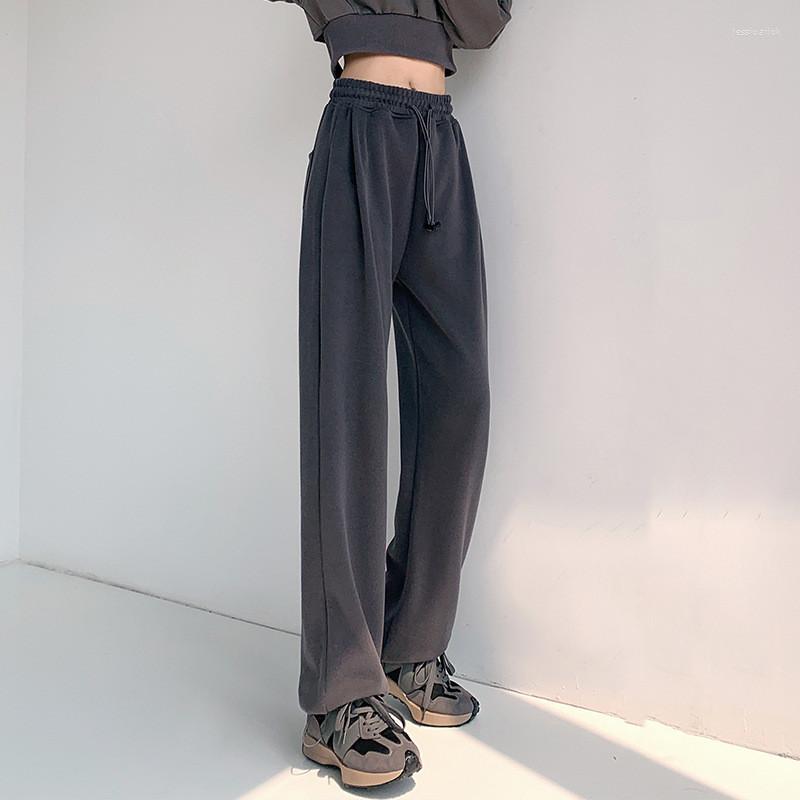 Women' Pants Candy Color Women Sport Sweatpants Spring High Waist Solid Wide Leg Pant Harajuku Loose Trousers Mujer Female Full Length P010, Black
Women' Pants Candy Color Women Sport Sweatpants Spring High Waist Solid Wide Leg Pant Harajuku Loose Trousers Mujer Female Full Length P010, Black
