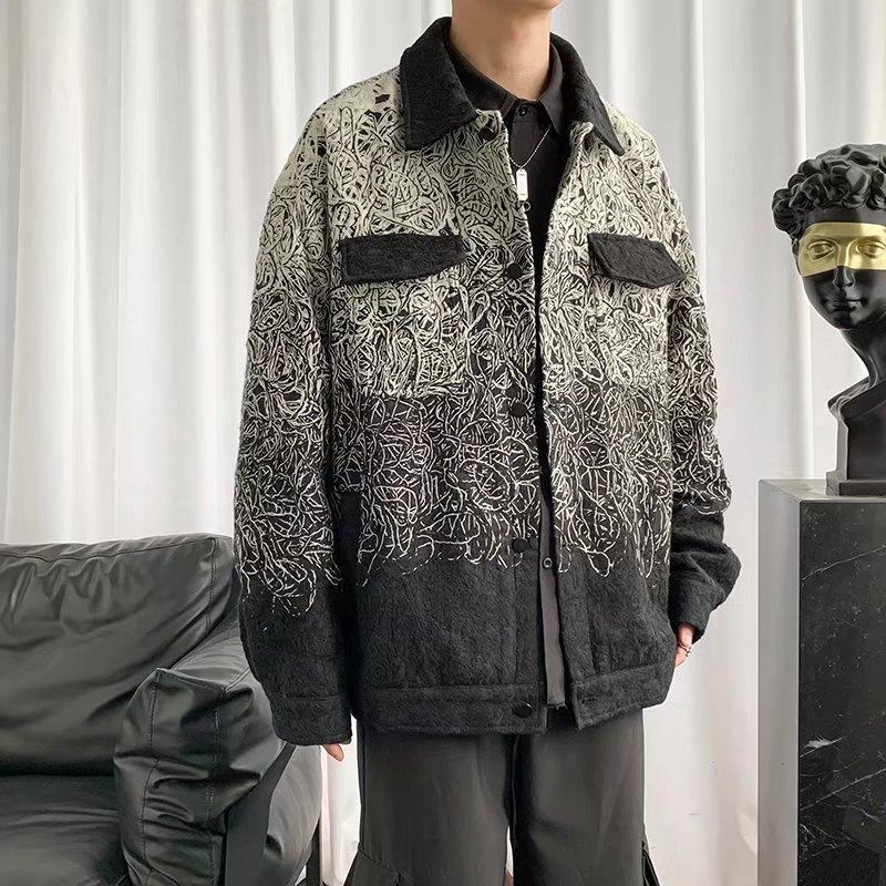 Men's Jackets Jacket Retro Gradient Stitching Tooling Autumn Tide Brand Lapel Male Couple National Baseball Uniform, Beige
Men's Jackets Jacket Retro Gradient Stitching Tooling Autumn Tide Brand Lapel Male Couple National Baseball Uniform, Beige