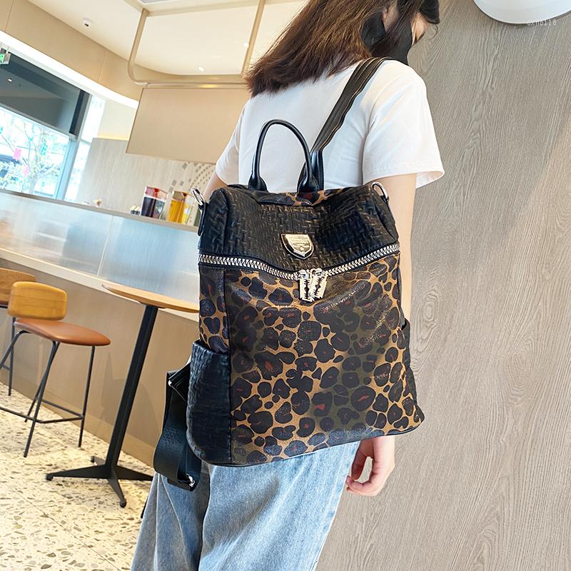 School Bags Leopard Ita Bag Pack Oxford Mochilas Para Mujer Fashion Trend Cute Backpack Women Travel Shoulder, Black
School Bags Leopard Ita Bag Pack Oxford Mochilas Para Mujer Fashion Trend Cute Backpack Women Travel Shoulder, Black