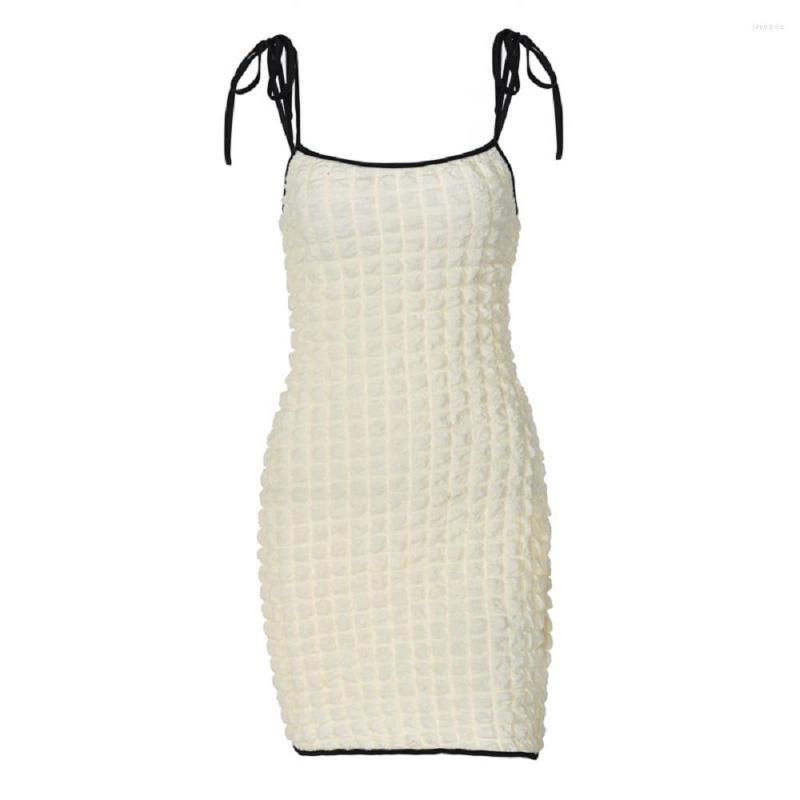 Casual Dresses Drawstring Camisole Walf Checks 1 Piece Summer Dress Suit Slash Neck Slender Package Hip Mini Petticoat, Color 2
Casual Dresses Drawstring Camisole Walf Checks 1 Piece Summer Dress Suit Slash Neck Slender Package Hip Mini Petticoat, Color 2
