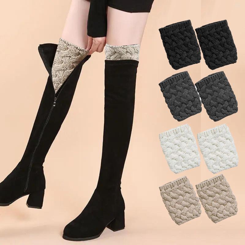 Women Socks Womens Boot Cuffs Toppers Cable Knit Winter Warm Short Fashion Acrylic Fibers Accessories Gifts, Picture shown
Women Socks Womens Boot Cuffs Toppers Cable Knit Winter Warm Short Fashion Acrylic Fibers Accessories Gifts, Picture shown