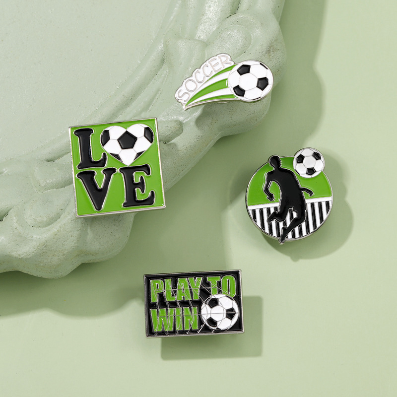 Football Lovers Souvenir Clothes Brooches Star Square Heart Letters Corsage Badge For Backpack Cowboy Ornaments Accessories
Football Lovers Souvenir Clothes Brooches Star Square Heart Letters Corsage Badge For Backpack Cowboy Ornaments Accessories