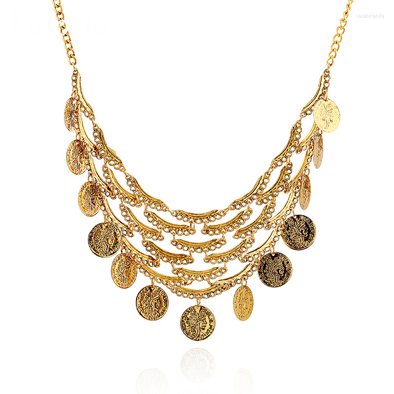 Chains LosoDo 2023 Style Bohemian Ethnic Retro Personality Fashion Tassel Money Coin Necklace Sweater Chain
Chains LosoDo 2023 Style Bohemian Ethnic Retro Personality Fashion Tassel Money Coin Necklace Sweater Chain
