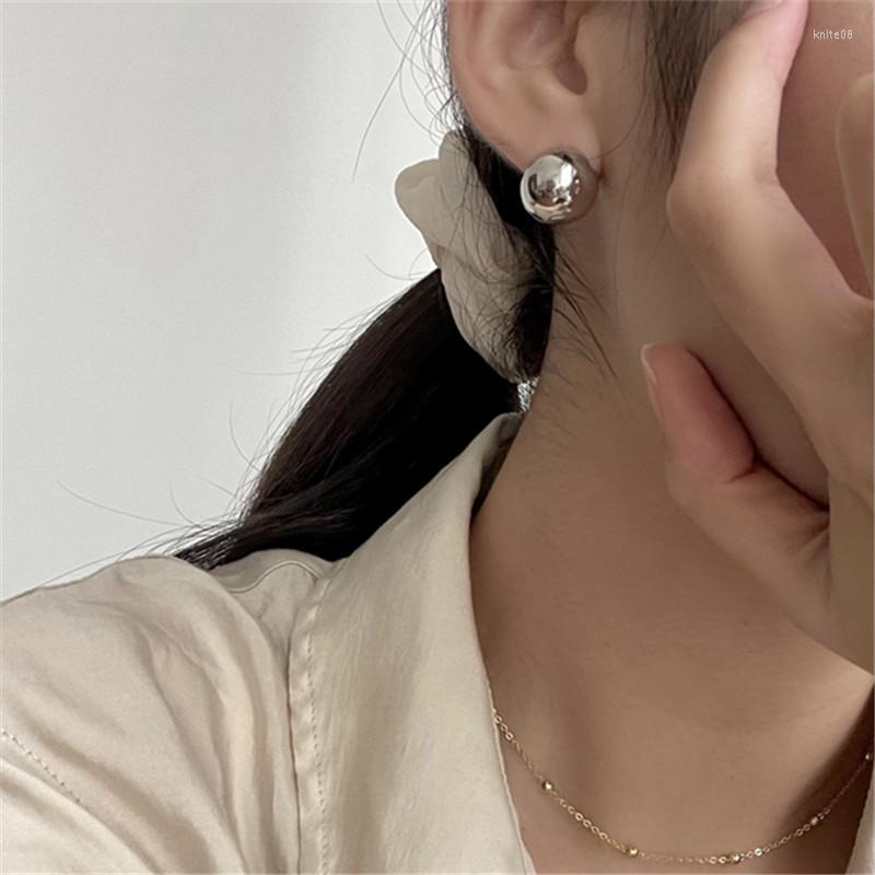 Stud Earrings Fashion Silver Color Round For Women Girls Elegant Punk Korean Wedding Jewelry Gift Eh1861
Stud Earrings Fashion Silver Color Round For Women Girls Elegant Punk Korean Wedding Jewelry Gift Eh1861