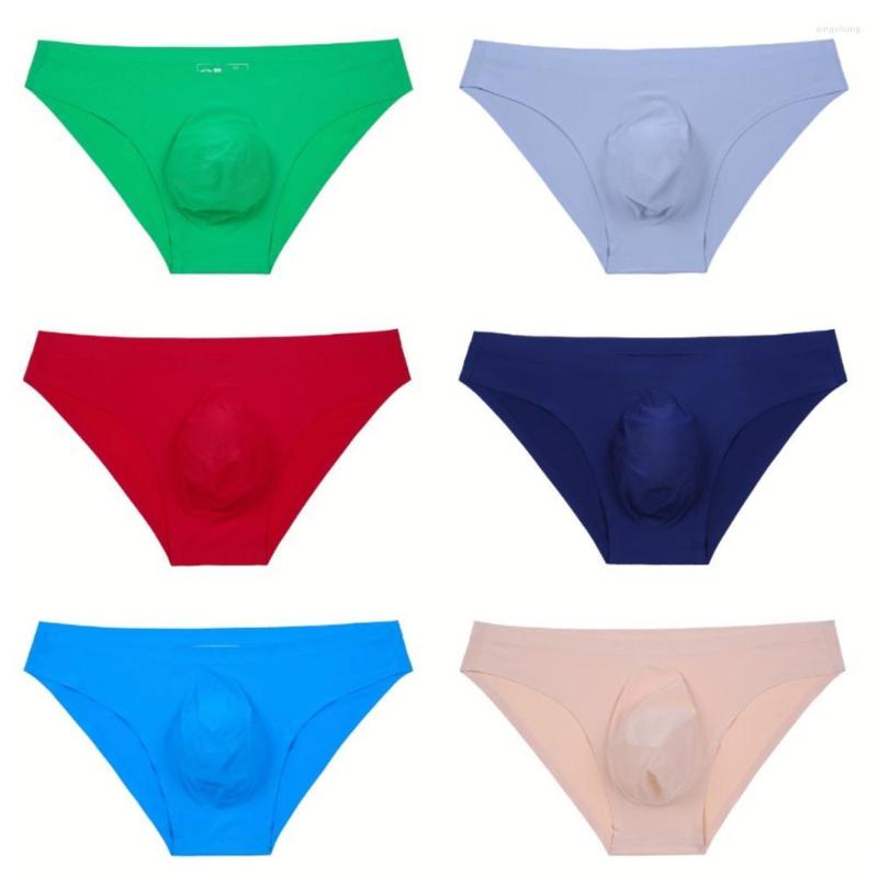 Underpants 2 Pack Men Seamless Underwear Ice Silk Sexy See-Through Briefs Shorts Ultra-Thin Mini Bikini, Style d
Underpants 2 Pack Men Seamless Underwear Ice Silk Sexy See-Through Briefs Shorts Ultra-Thin Mini Bikini, Style d