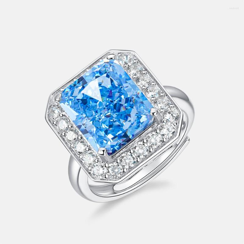 Cluster Rings ALLNOEL 925 Sterling Silver Sparkling Purple Blue Gemstone 13.1CT 10 12mm High Carbon Diamond Wedding Women Gifts Jewelry
Cluster Rings ALLNOEL 925 Sterling Silver Sparkling Purple Blue Gemstone 13.1CT 10 12mm High Carbon Diamond Wedding Women Gifts Jewelry