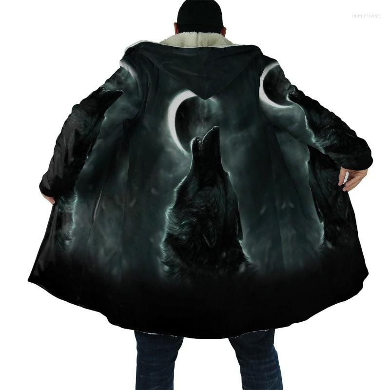 Men' Trench Coats Fashion Winter Men' Cloak Beautiful Animal Love Wolf 3D Full Printing Wool Hoodie Unisex Casual Thick Warm Coat, Cloak coat
Men' Trench Coats Fashion Winter Men' Cloak Beautiful Animal Love Wolf 3D Full Printing Wool Hoodie Unisex Casual Thick Warm Coat, Cloak coat