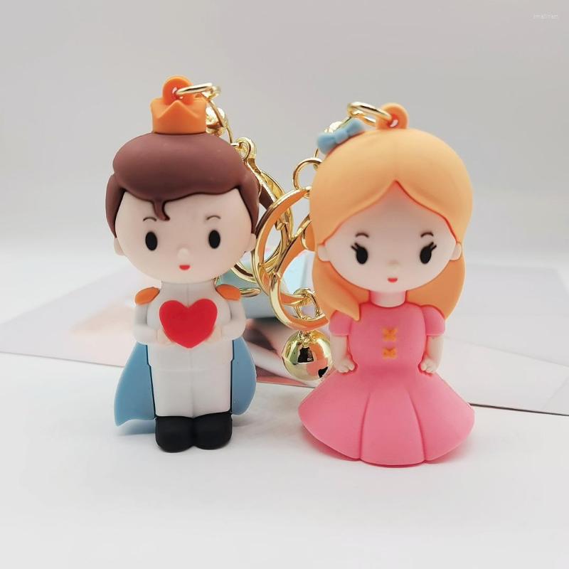 Keychains Male And Female Couples Prince Princess Keychain Bag Pendant Soft Rubber Gift
Keychains Male And Female Couples Prince Princess Keychain Bag Pendant Soft Rubber Gift