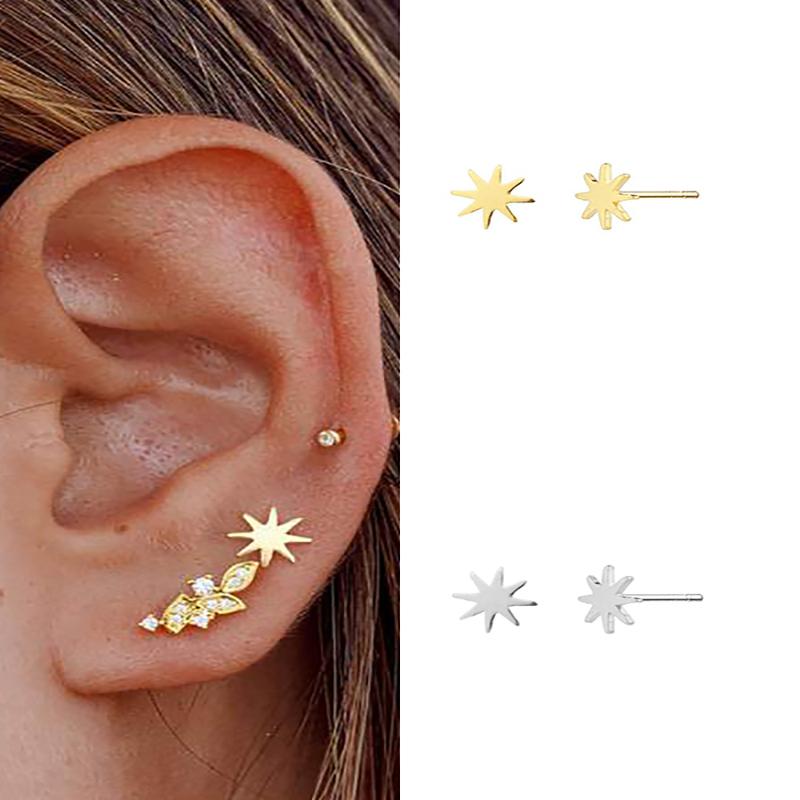 Stud Earrings 1 Pair Selling Mini Star 18K Gold Filled For Women Female Elegant Wedding Jewelry PendientesStud
Stud Earrings 1 Pair Selling Mini Star 18K Gold Filled For Women Female Elegant Wedding Jewelry PendientesStud
