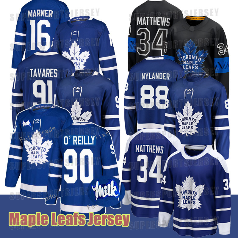 90 Ryan O'Reilly Maple Leafs Milk Logo Hockey Jerseys Mitchell Marner William Nylander Morgan Rielly Michael Bunting Alexander Kerfoot Mark Giordano Men Women Kids, Away+milk logo
90 Ryan O'Reilly Maple Leafs Milk Logo Hockey Jerseys Mitchell Marner William Nylander Morgan Rielly Michael Bunting Alexander Kerfoot Mark Giordano Men Women Kids, Away+milk logo