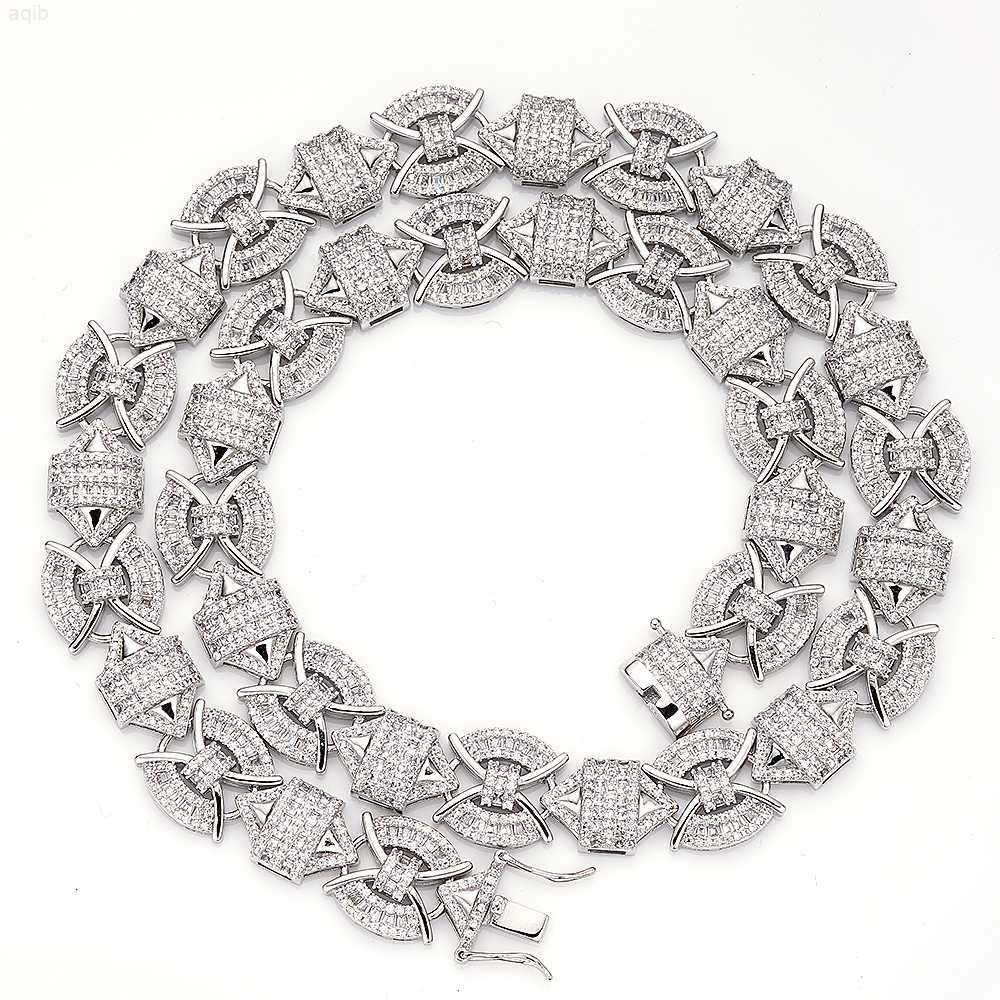 High Quality New Design Iced Out Jewelry Bling Ice Chains Gold Silver Color Cuban Chain Chokers Necklace for Women Men
High Quality New Design Iced Out Jewelry Bling Ice Chains Gold Silver Color Cuban Chain Chokers Necklace for Women Men