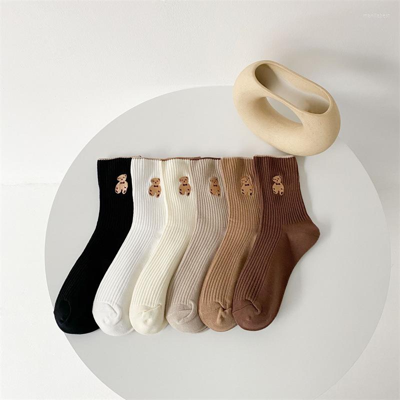 Women Socks Cotton Bear Embroidered Kawaii INS Cartoon Girl Winter Summer Cute Casual Long Korean Style JK Soft White Japanese
Women Socks Cotton Bear Embroidered Kawaii INS Cartoon Girl Winter Summer Cute Casual Long Korean Style JK Soft White Japanese