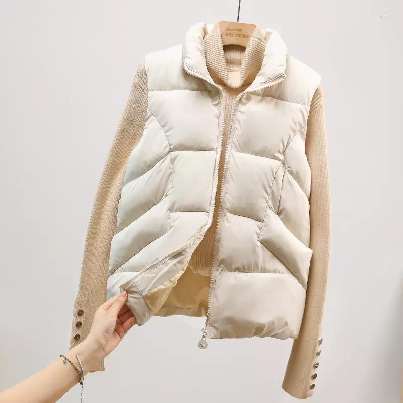 Women's Vests Fashion Down Cotton Vest Women's Clothing 2023 Autumn Winter Coats Girls Wasitcoats Outerwear Short Jackets Jp293, Beige
Women's Vests Fashion Down Cotton Vest Women's Clothing 2023 Autumn Winter Coats Girls Wasitcoats Outerwear Short Jackets Jp293, Beige