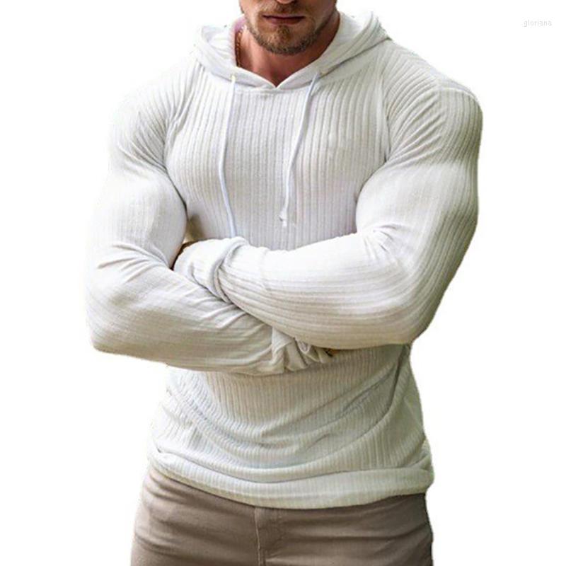 Men's T Shirts Fashion Knitted Hooded T-shirt Men Stripe Slim Fit Thin Sweaters Mens Long Sleeve Pullovers Knittwear Casual Sports Shirt, Black
Men's T Shirts Fashion Knitted Hooded T-shirt Men Stripe Slim Fit Thin Sweaters Mens Long Sleeve Pullovers Knittwear Casual Sports Shirt, Black