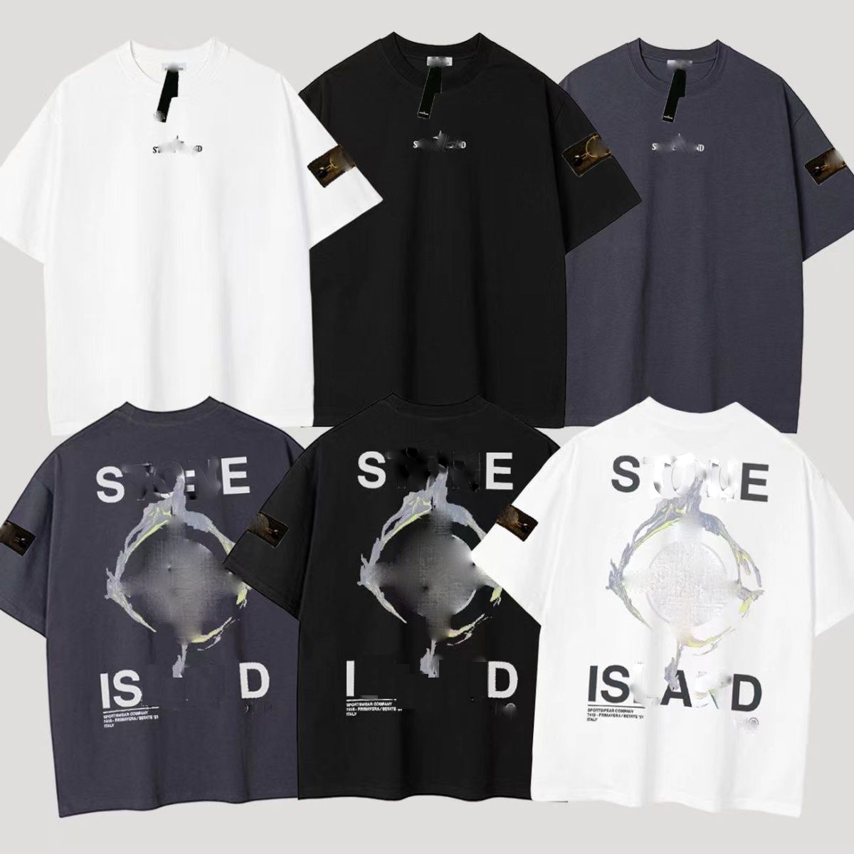 Designer brand topstoney men's t shirts island versized t shirt women fashion cotton Summer Stones and Islands short sleeve tide stone men Multicolor top Asian size
Designer brand topstoney men's t shirts island versized t shirt women fashion cotton Summer Stones and Islands short sleeve tide stone men Multicolor top Asian size