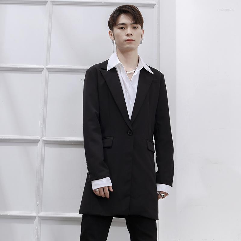 Men' Suits Long Medium And Men' Slim Top Suit Coat Single Large Spring Summer Black One Button Fashion
Men' Suits Long Medium And Men' Slim Top Suit Coat Single Large Spring Summer Black One Button Fashion