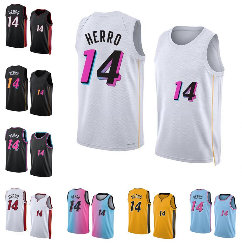 Tyler Herro Basketball Jersey S-XXL 2022-23 season blue white black men women youth city jerseys 14, With logo
Tyler Herro Basketball Jersey S-XXL 2022-23 season blue white black men women youth city jerseys 14, With logo