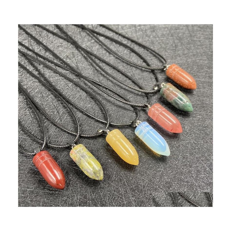 Pendant Necklaces Shape Healing Reiki Stone Pillar Pendum Men Necklace Energy Jewelry Hip Hop Retro Punk Style Drop Delivery Pendants Dhsod
Pendant Necklaces Shape Healing Reiki Stone Pillar Pendum Men Necklace Energy Jewelry Hip Hop Retro Punk Style Drop Delivery Pendants Dhsod