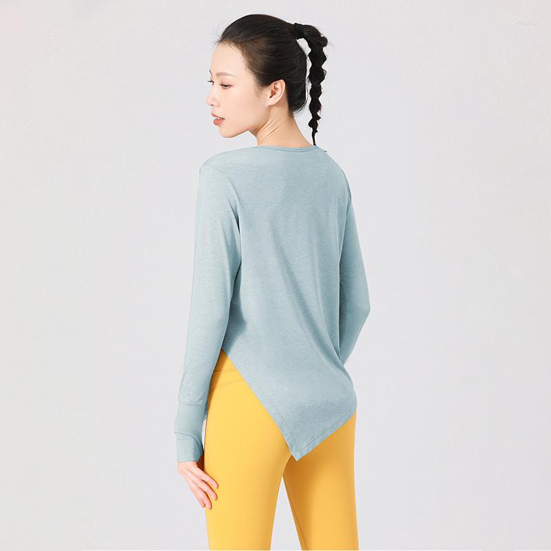 Active Shirts Women' Long Sleeve Yoga Shirt Light Naked Running Sports Female Loose Breathing Top Quick Dry Fitness Gym Crop Tops, Light grey
Active Shirts Women' Long Sleeve Yoga Shirt Light Naked Running Sports Female Loose Breathing Top Quick Dry Fitness Gym Crop Tops, Light grey
