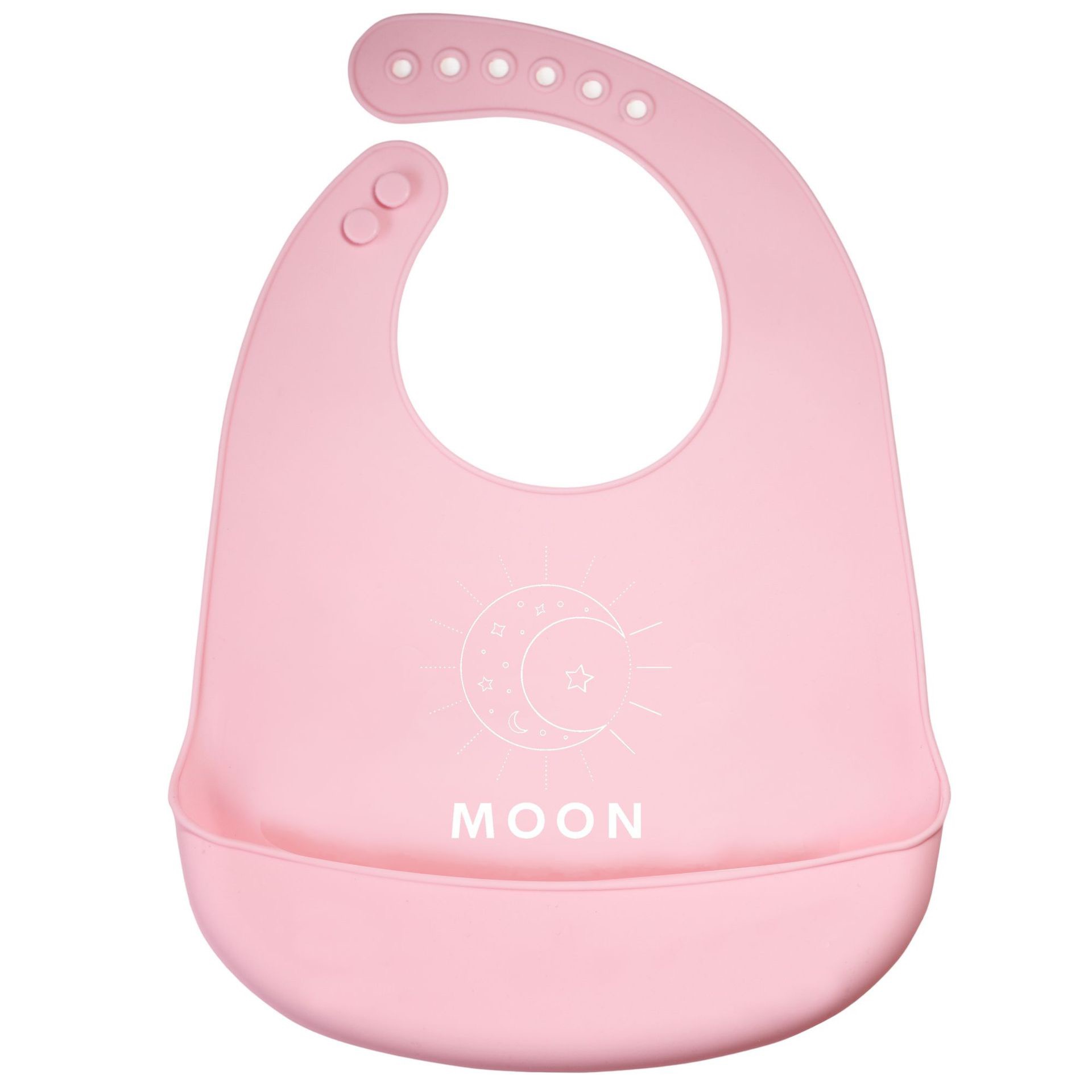 Baby Bibs Burp Cloths waterproof moon printed children's infant silicone baby feeding bib saliva adjustable
Baby Bibs Burp Cloths waterproof moon printed children's infant silicone baby feeding bib saliva adjustable