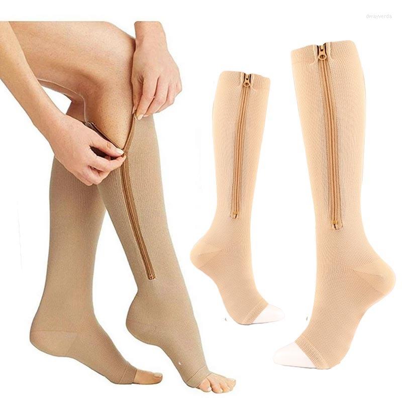Athletic Socks Compression Stockings Sports Pressure Long Cycling Zipper Professional Leg Support Thick Women Pilates
Athletic Socks Compression Stockings Sports Pressure Long Cycling Zipper Professional Leg Support Thick Women Pilates