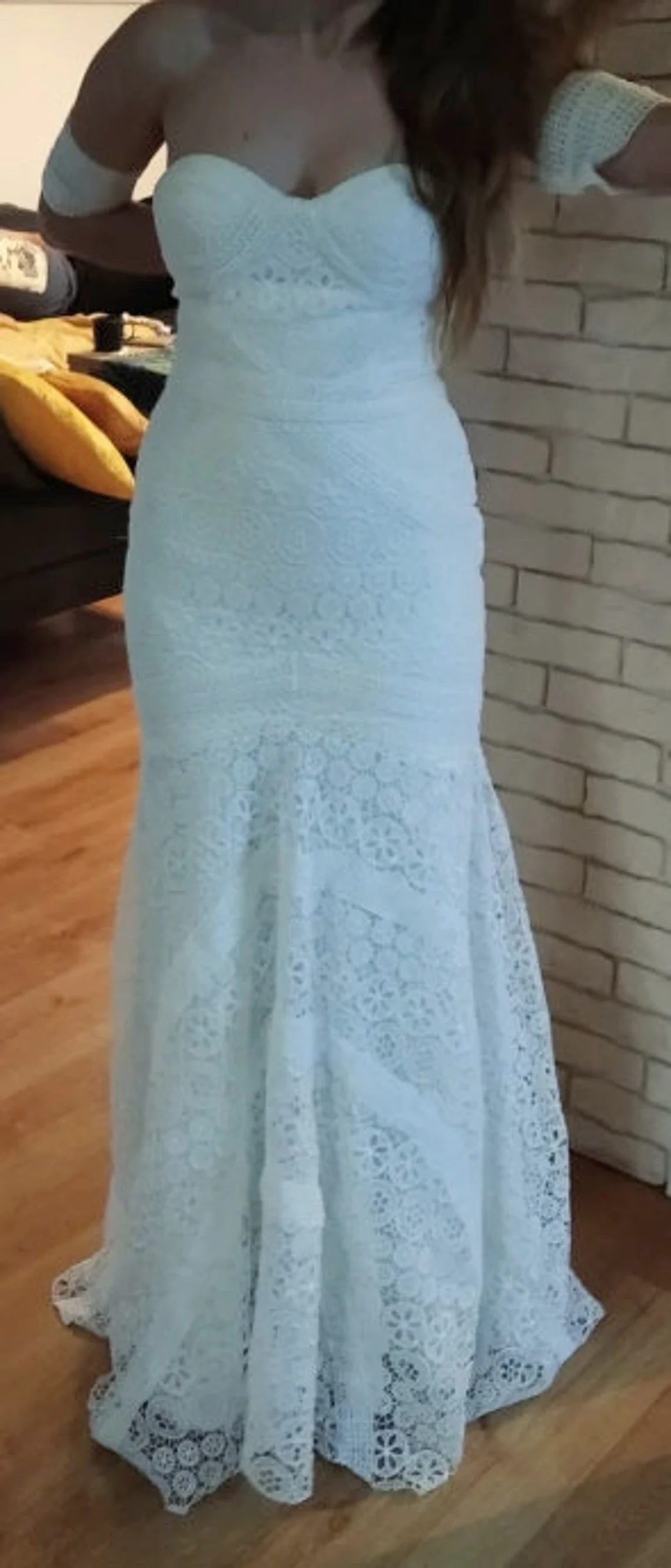 Bohemian Lace Mermaid Wedding Dresses With Detachable Sleeves Sweetheart Long Country Bridal Gowns 2023 Summer Beach Bride Dress