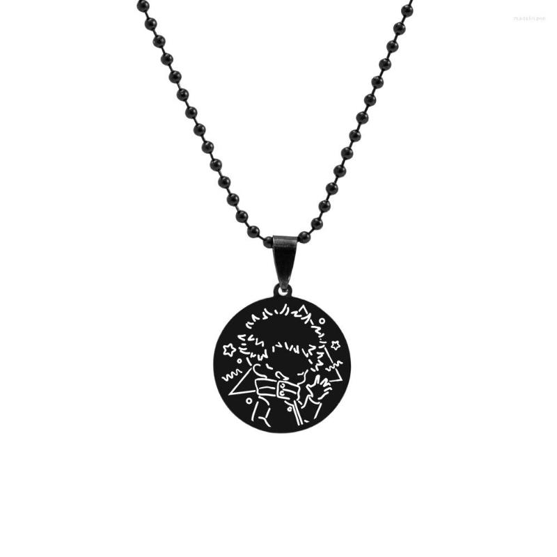 Pendant Necklaces Wholesale Japanese Anime Jujutsu Kaisen Necklace Accessories Gojo Satoru Inumaki Toge Alloy Chains For Men Women Cosplay
Pendant Necklaces Wholesale Japanese Anime Jujutsu Kaisen Necklace Accessories Gojo Satoru Inumaki Toge Alloy Chains For Men Women Cosplay