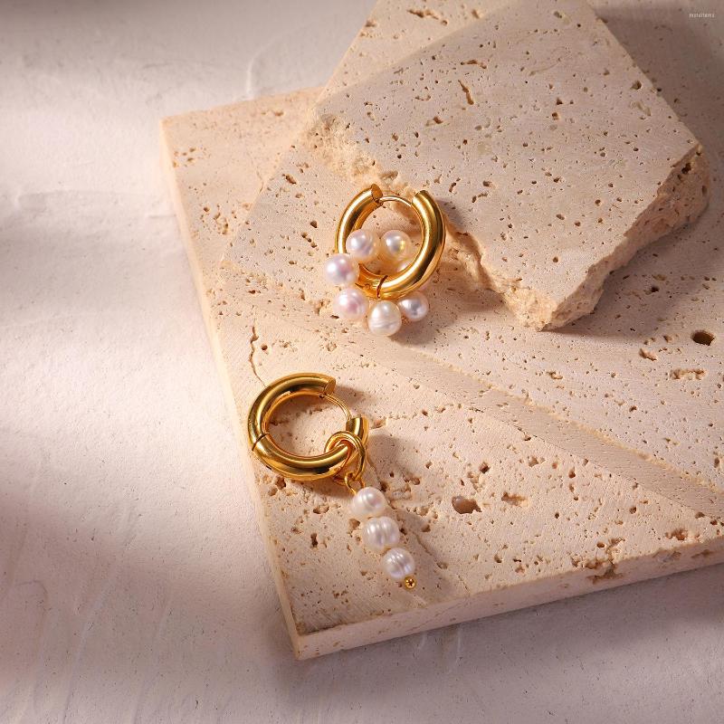 Hoop Earrings Asymmetrical Natural Freshwater Pearl Pendant Gold Hoops Women Piercing Aretes Pendientes Ear Ring Oorbellen Jewelry
Hoop Earrings Asymmetrical Natural Freshwater Pearl Pendant Gold Hoops Women Piercing Aretes Pendientes Ear Ring Oorbellen Jewelry