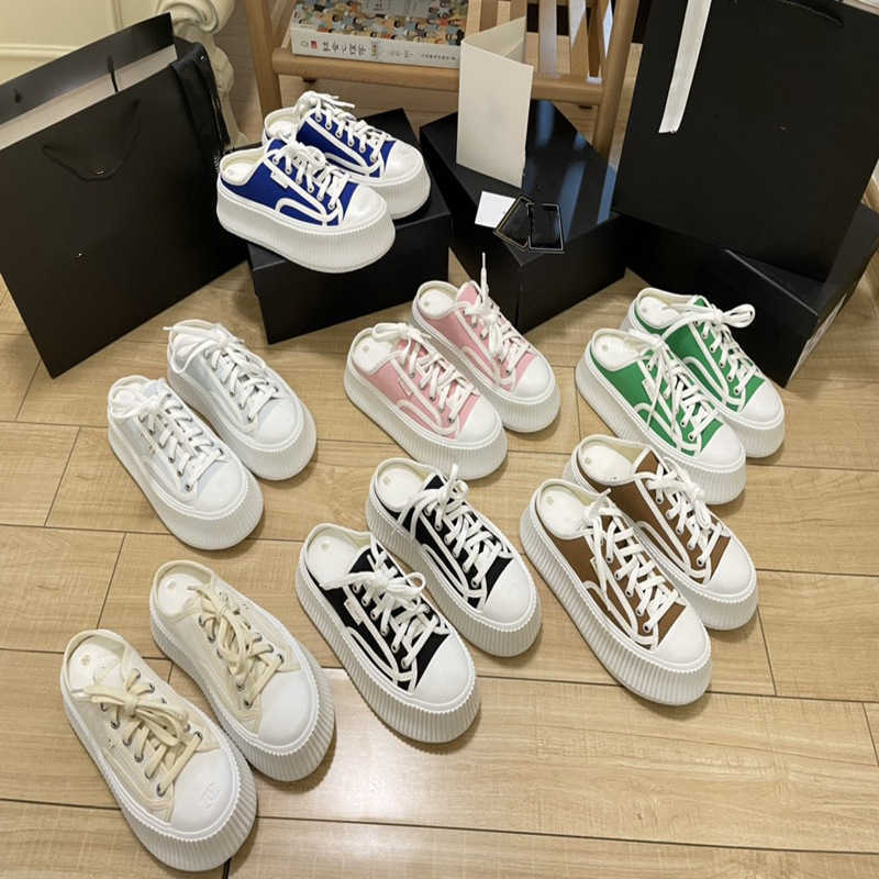 Designer Shoes Small fragrant new style thick sole half support canvas shoes 2023 summer breathable one foot small white shoes biscuit casual women's shoes, Khaki
Designer Shoes Small fragrant new style thick sole half support canvas shoes 2023 summer breathable one foot small white shoes biscuit casual women's shoes, Khaki