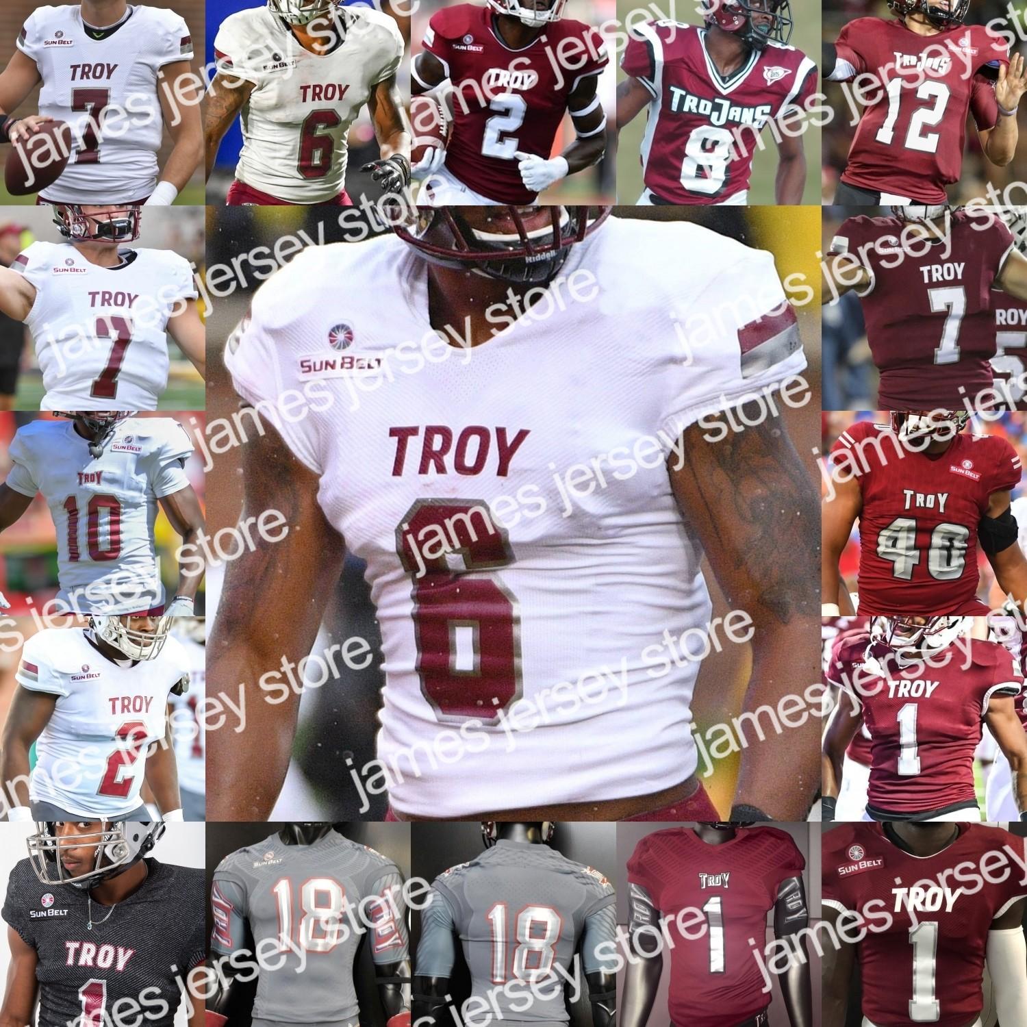 James 2020 Troy Trojans Football Jersey NCAA College 5 Will Choloh 18 Reddy Steward 26 B.J. Smith 12 Jacob Free 9 Richard Jibunor 1 Terence, Red ii
James 2020 Troy Trojans Football Jersey NCAA College 5 Will Choloh 18 Reddy Steward 26 B.J. Smith 12 Jacob Free 9 Richard Jibunor 1 Terence, Red ii