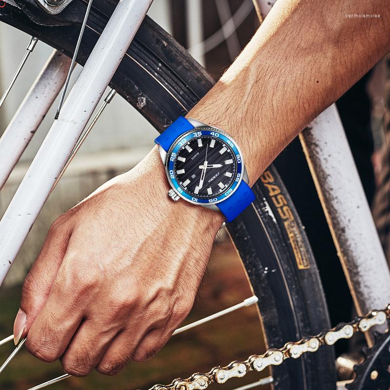 Wristwatches SINOBI Stainless Steel Men's Sports Watches Silicone Waterproof Men Military Watch Quartz Relogio Masculino, 1255g02
Wristwatches SINOBI Stainless Steel Men's Sports Watches Silicone Waterproof Men Military Watch Quartz Relogio Masculino, 1255g02