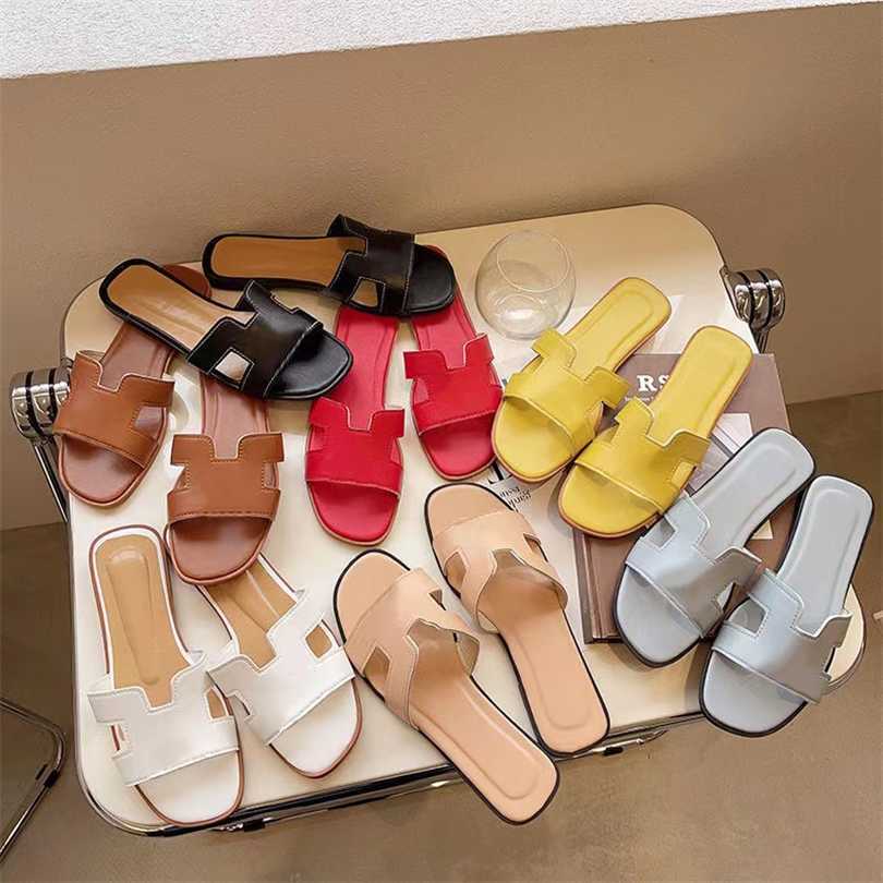 Designer Women Sandals Slippers Genuine Leather Flat Sandals Summer Fashion Beach H Letter Drag Nude Black White Brown Matte Women's Slipper 35-42, #1
Designer Women Sandals Slippers Genuine Leather Flat Sandals Summer Fashion Beach H Letter Drag Nude Black White Brown Matte Women's Slipper 35-42, #1
