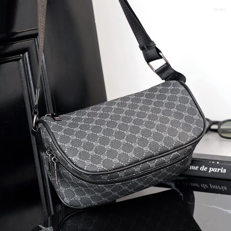 Shoulder Bags Trendy Men Bag Plaid Leather Fashion Casual Street Crossbody For Male Phone Pouch Satchels Zipper Messenger, Black oo
Shoulder Bags Trendy Men Bag Plaid Leather Fashion Casual Street Crossbody For Male Phone Pouch Satchels Zipper Messenger, Black oo