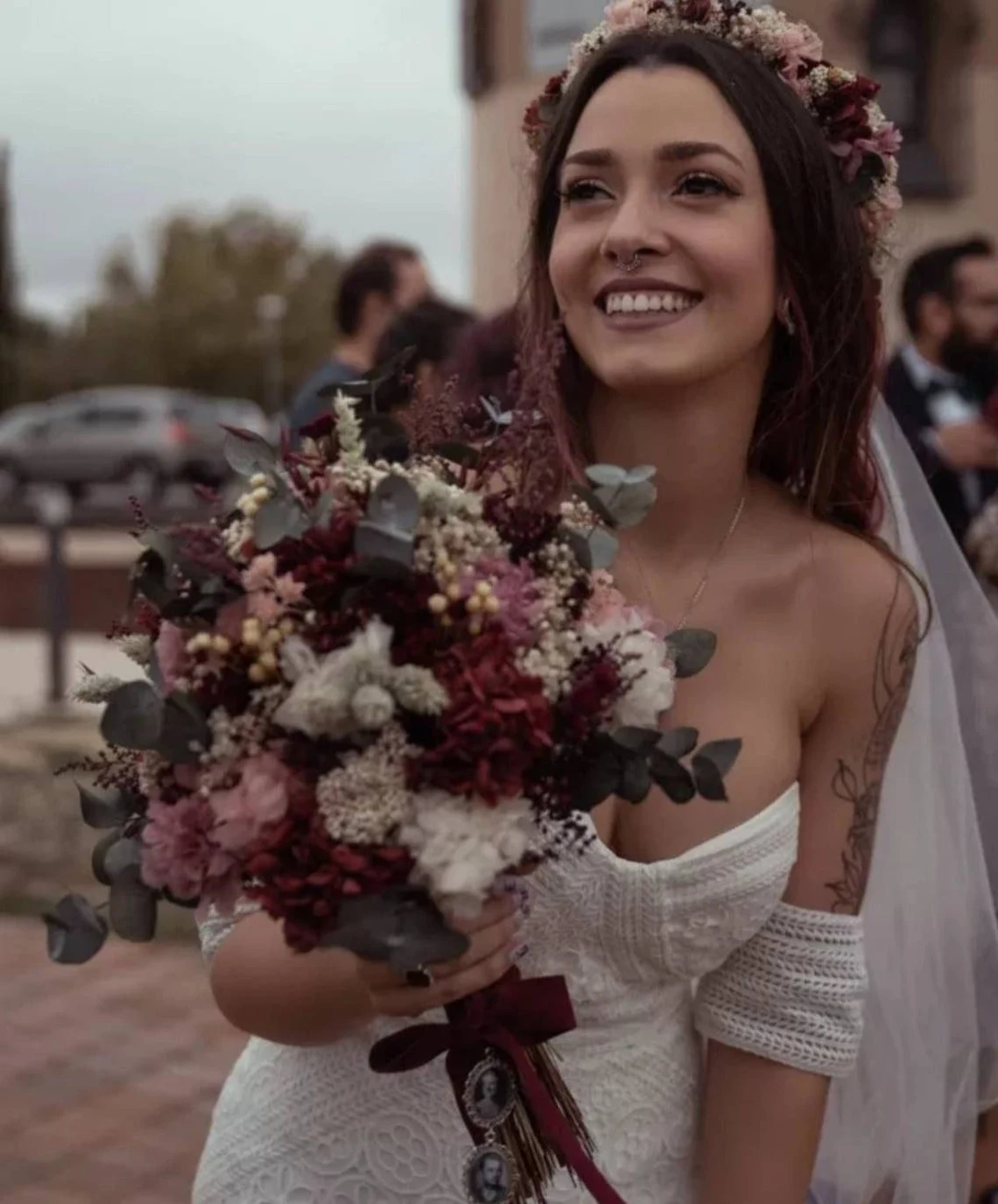 Bohemian Lace Mermaid Wedding Dresses With Detachable Sleeves Sweetheart Long Country Bridal Gowns 2023 Summer Beach Bride Dress